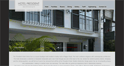 Desktop Screenshot of hotelpresidentdehradun.com