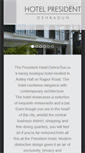 Mobile Screenshot of hotelpresidentdehradun.com